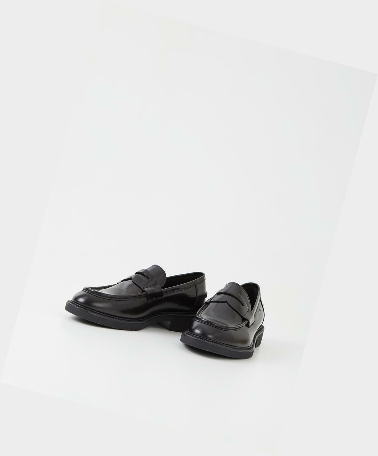 Men's Vagabond Alex M Loafers Black | IHOFZU186