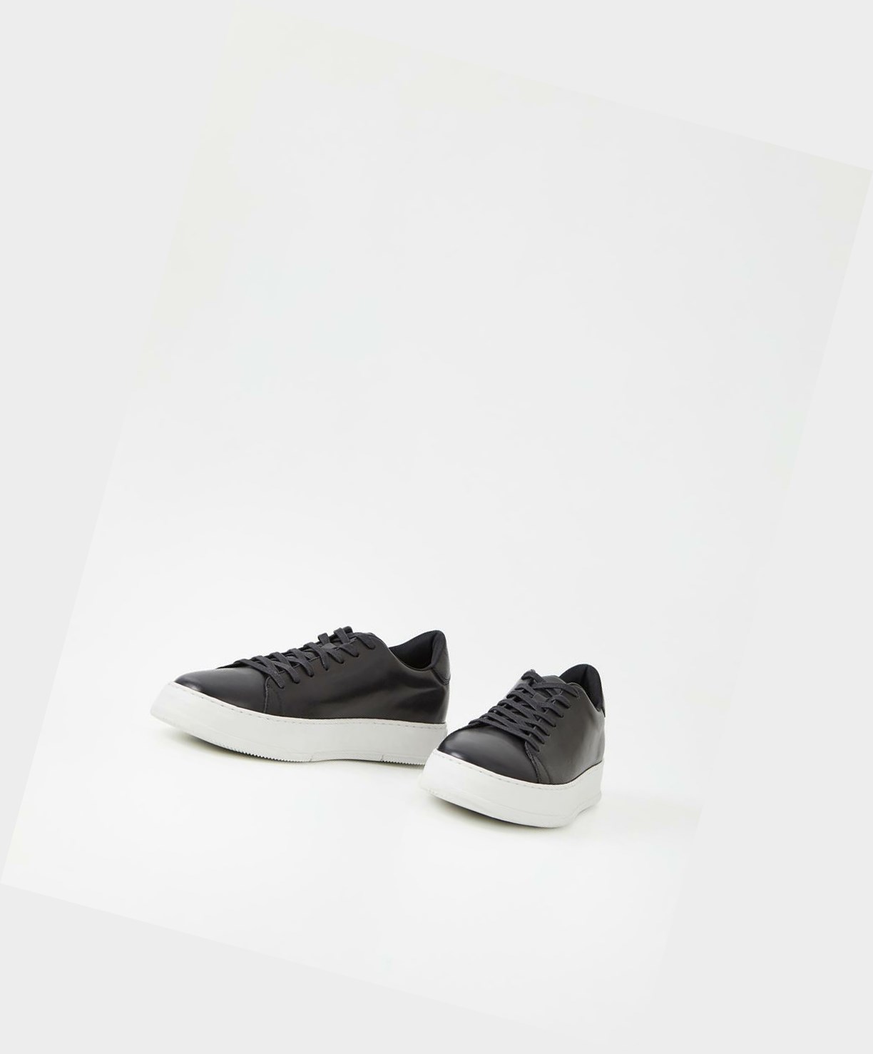 Men's Vagabond John Sneakers Black | TYWCEQ649