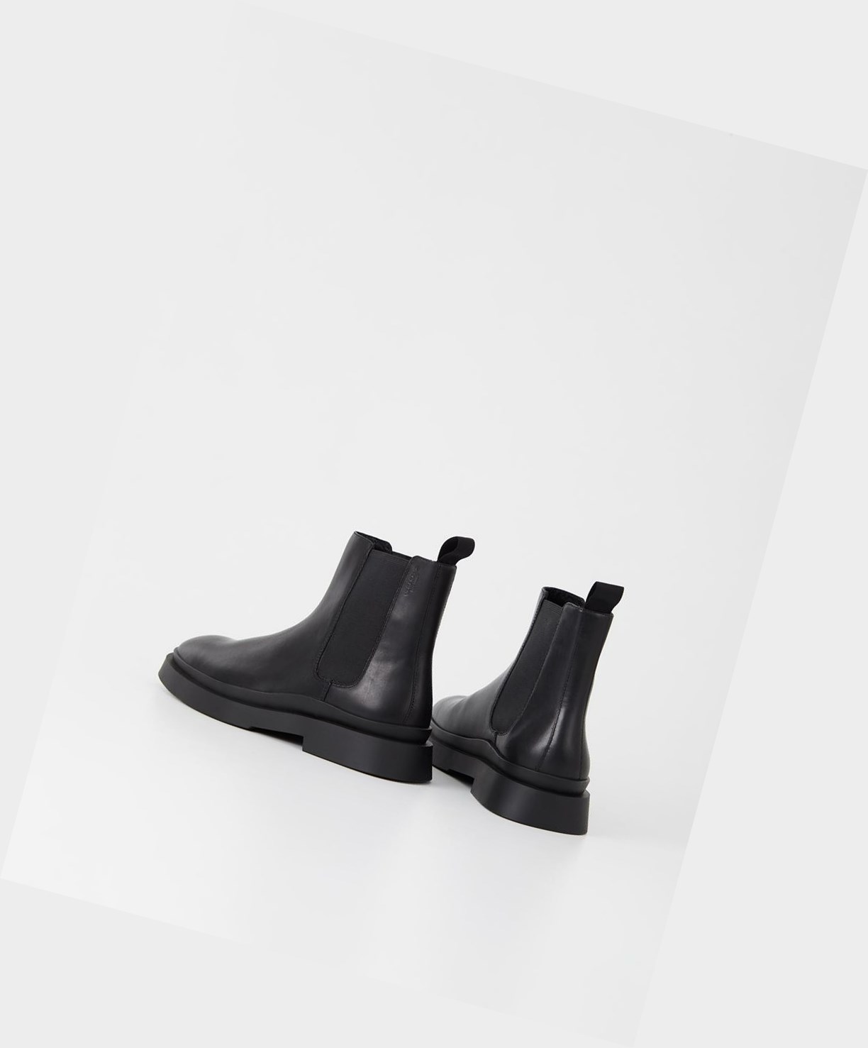 Men's Vagabond Mike Chelsea Boots Black | JRMASG892