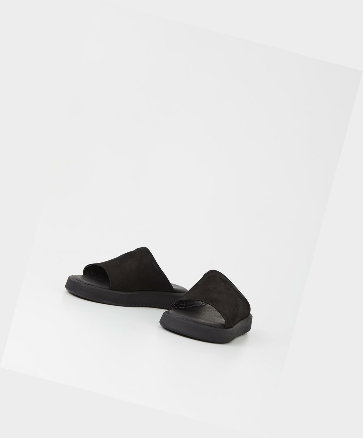 Men's Vagabond Nate Sandals Black | VNIRZA348