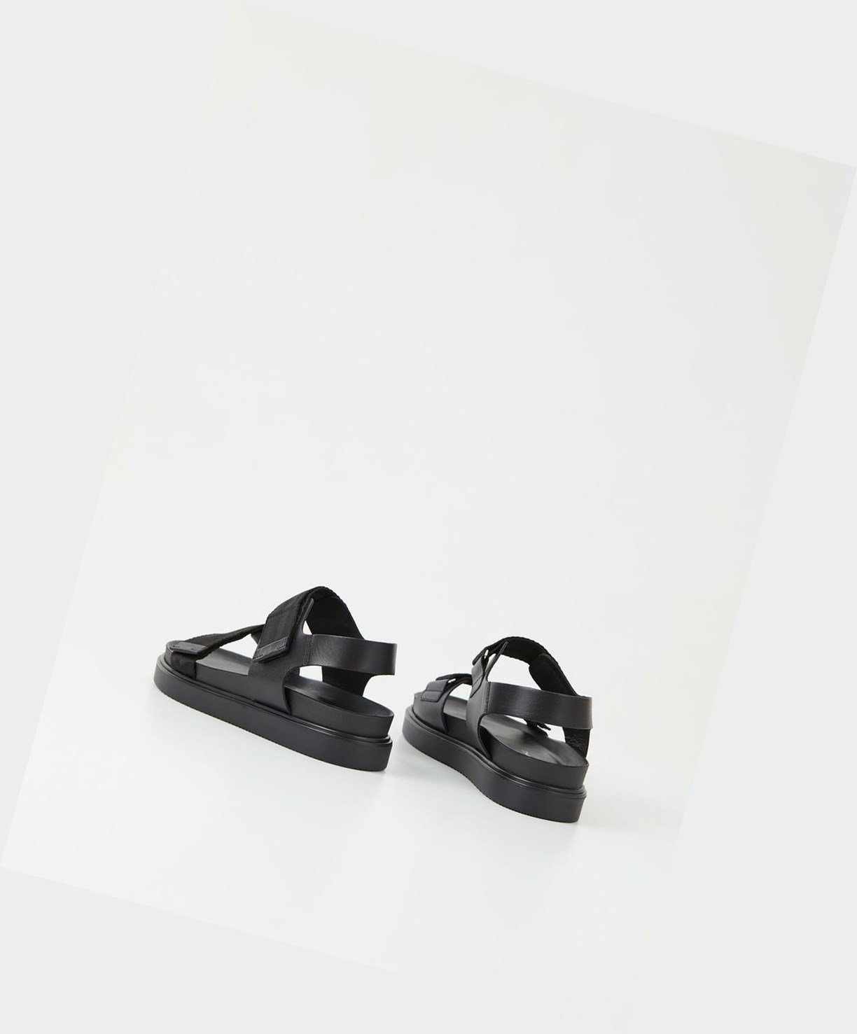 Men's Vagabond Seth Sandals Black | DWTKUO429