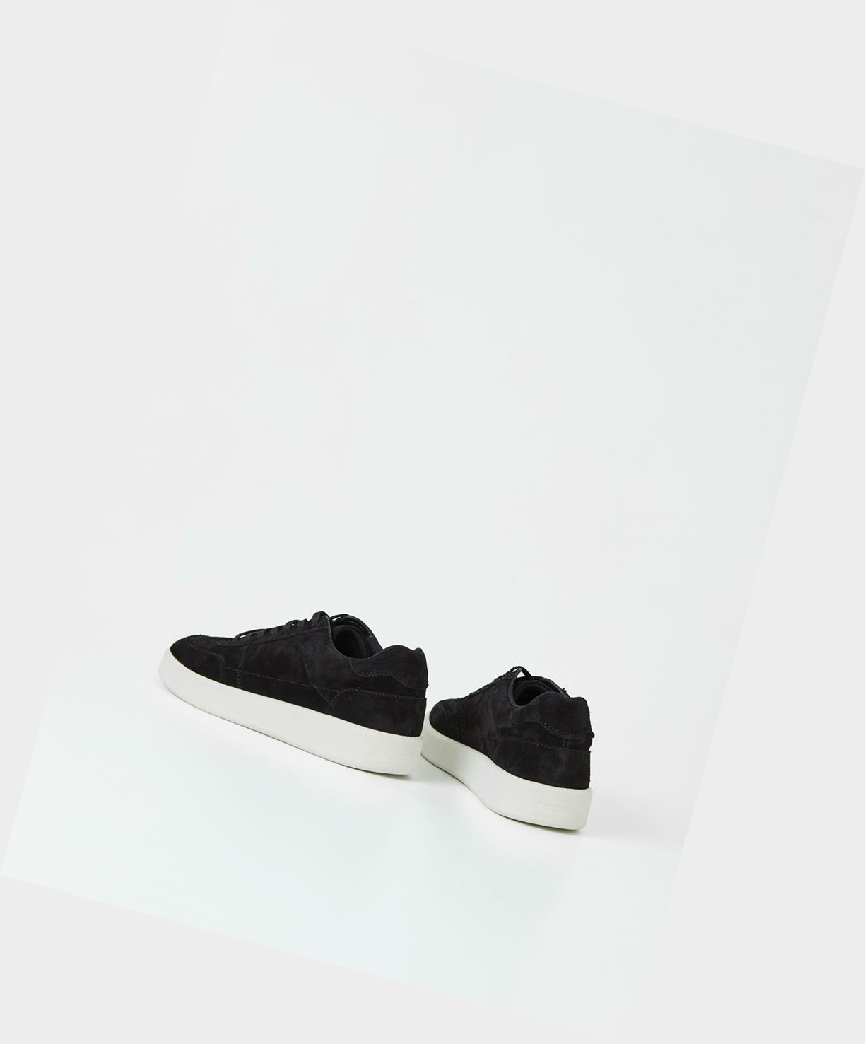 Men's Vagabond Teo Sneakers Black | BDZFXP012