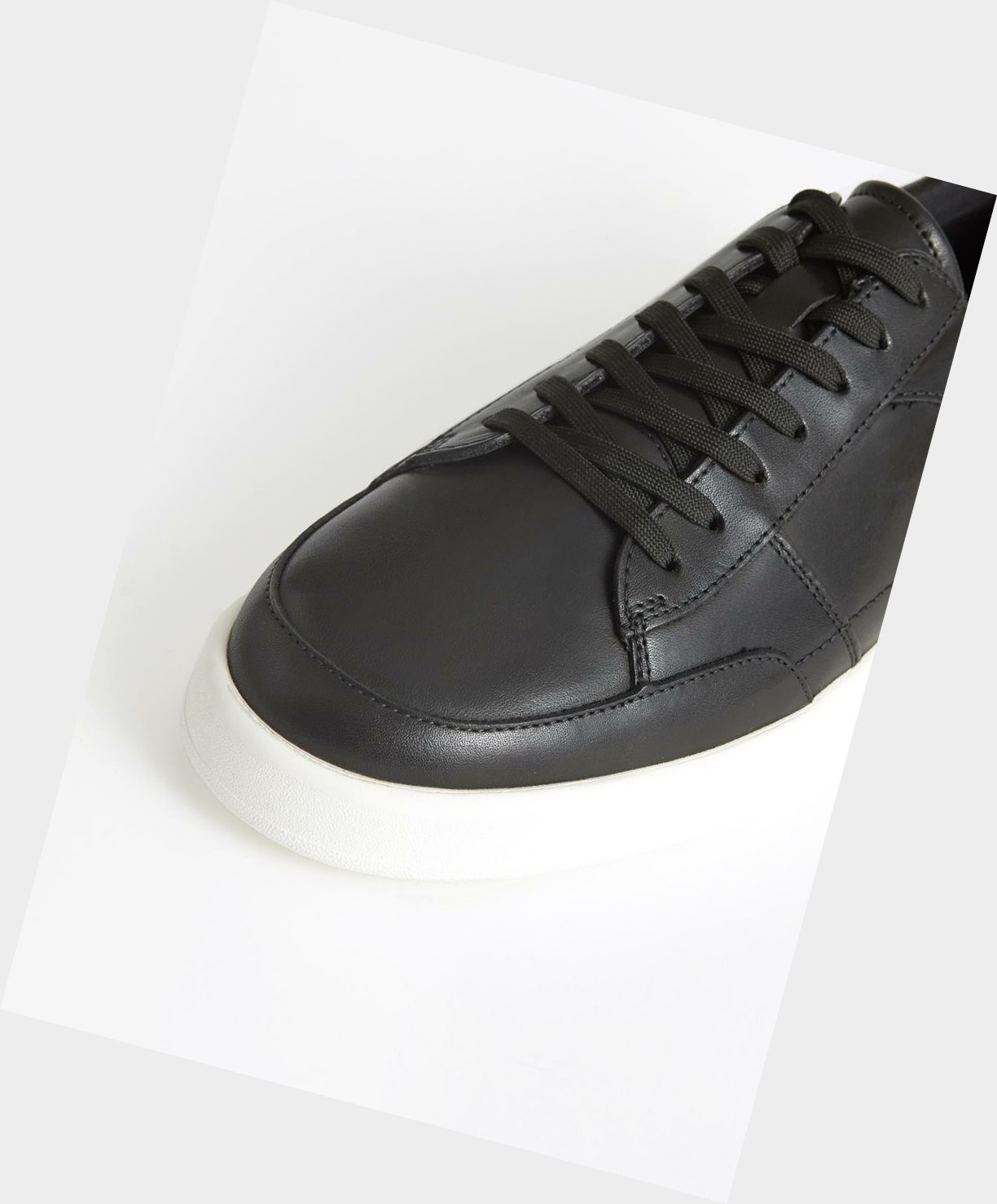 Men's Vagabond Teo Sneakers Black | ICGRXF046