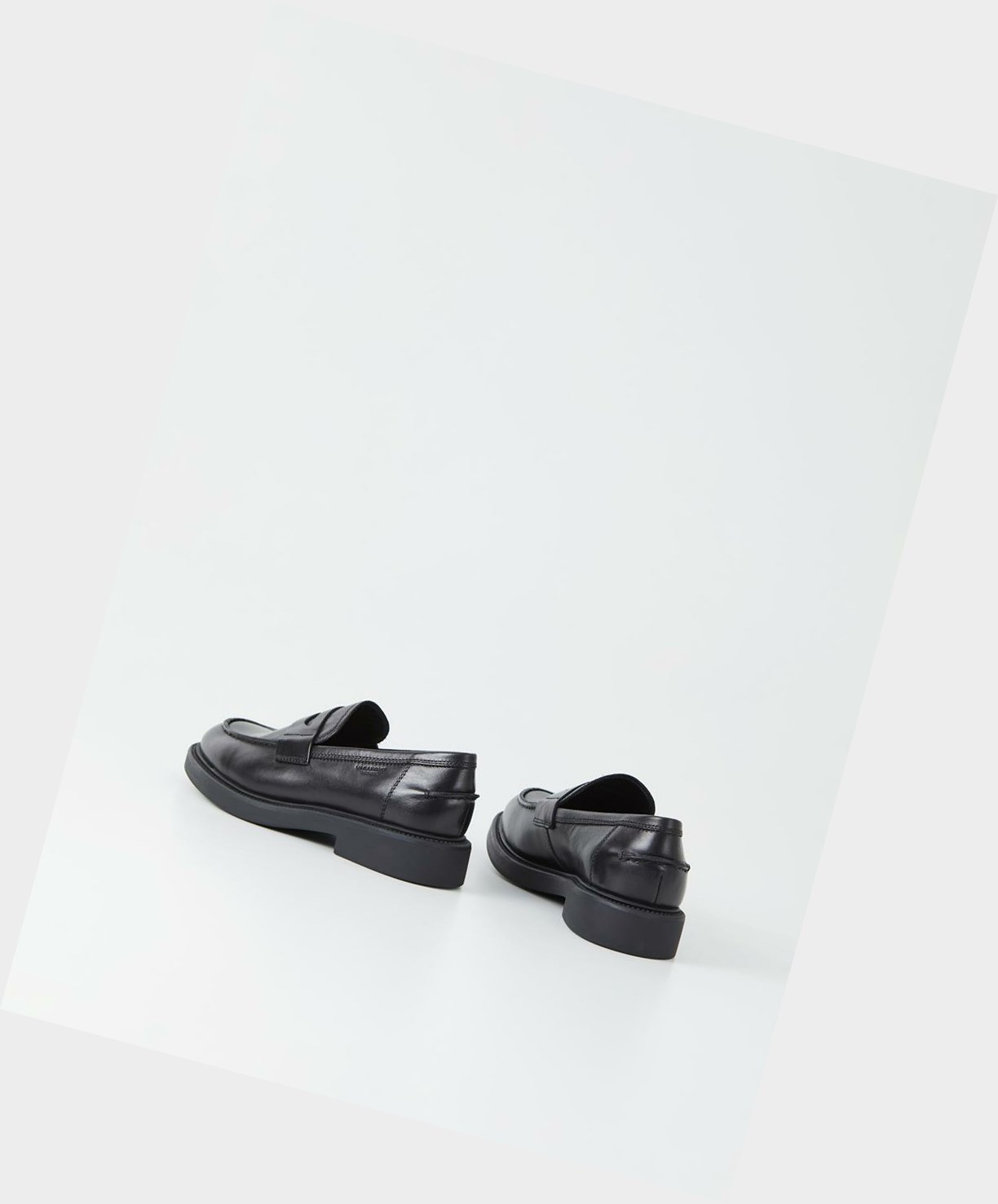 Women's Vagabond Alex W Loafers Black | KVQZHB185