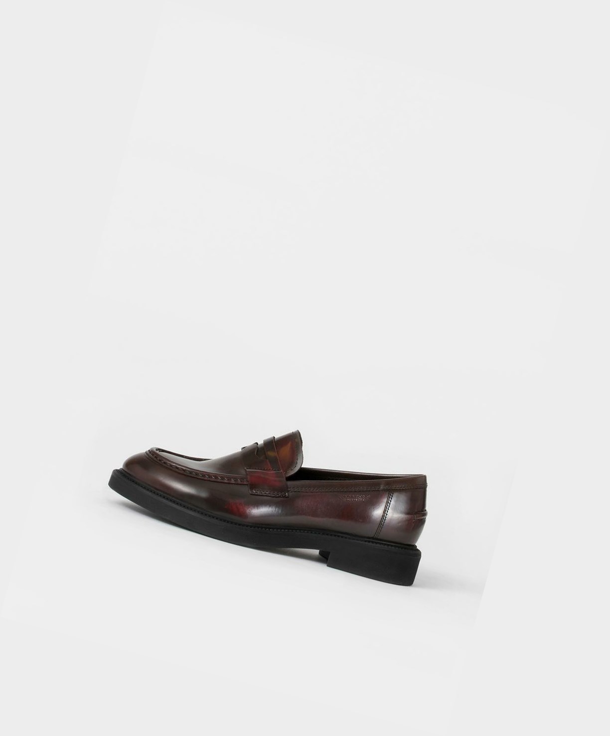 Women's Vagabond Alex W Loafers Dark Brown | FMYOWD260