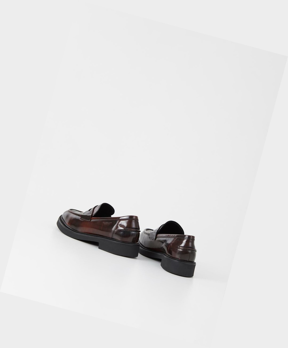 Women's Vagabond Alex W Loafers Dark Brown | FMYOWD260