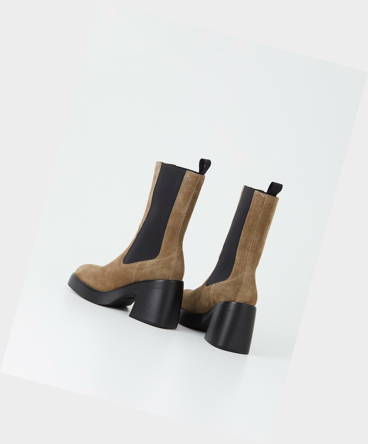 Women's Vagabond Brooke Chelsea Boots Brown | CZYTOR523