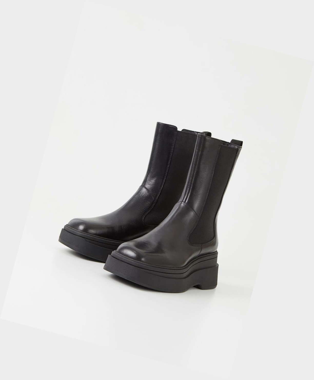 Women's Vagabond Carla Chelsea Boots Black | CBYMOI183