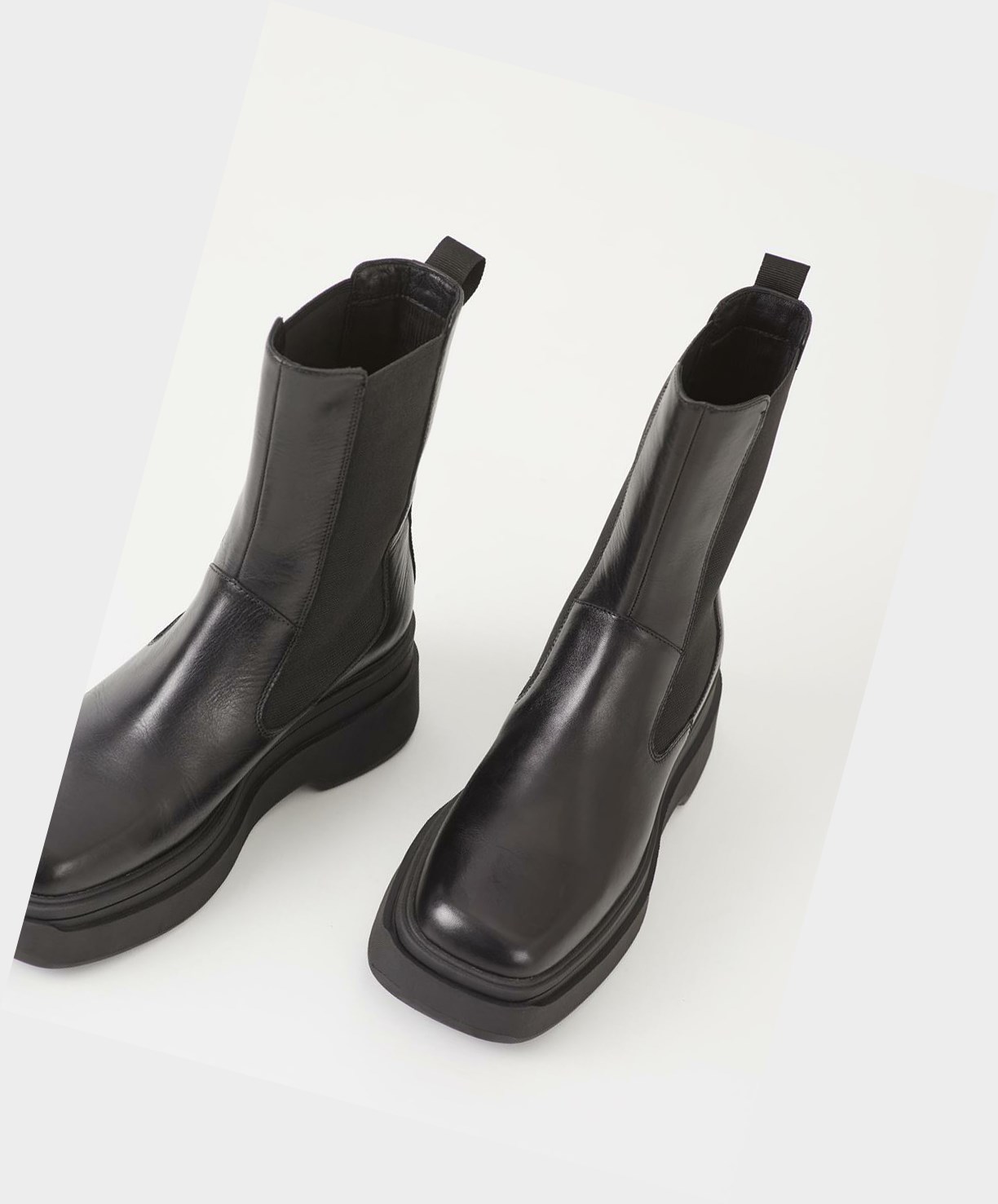 Women's Vagabond Carla Chelsea Boots Black | CBYMOI183