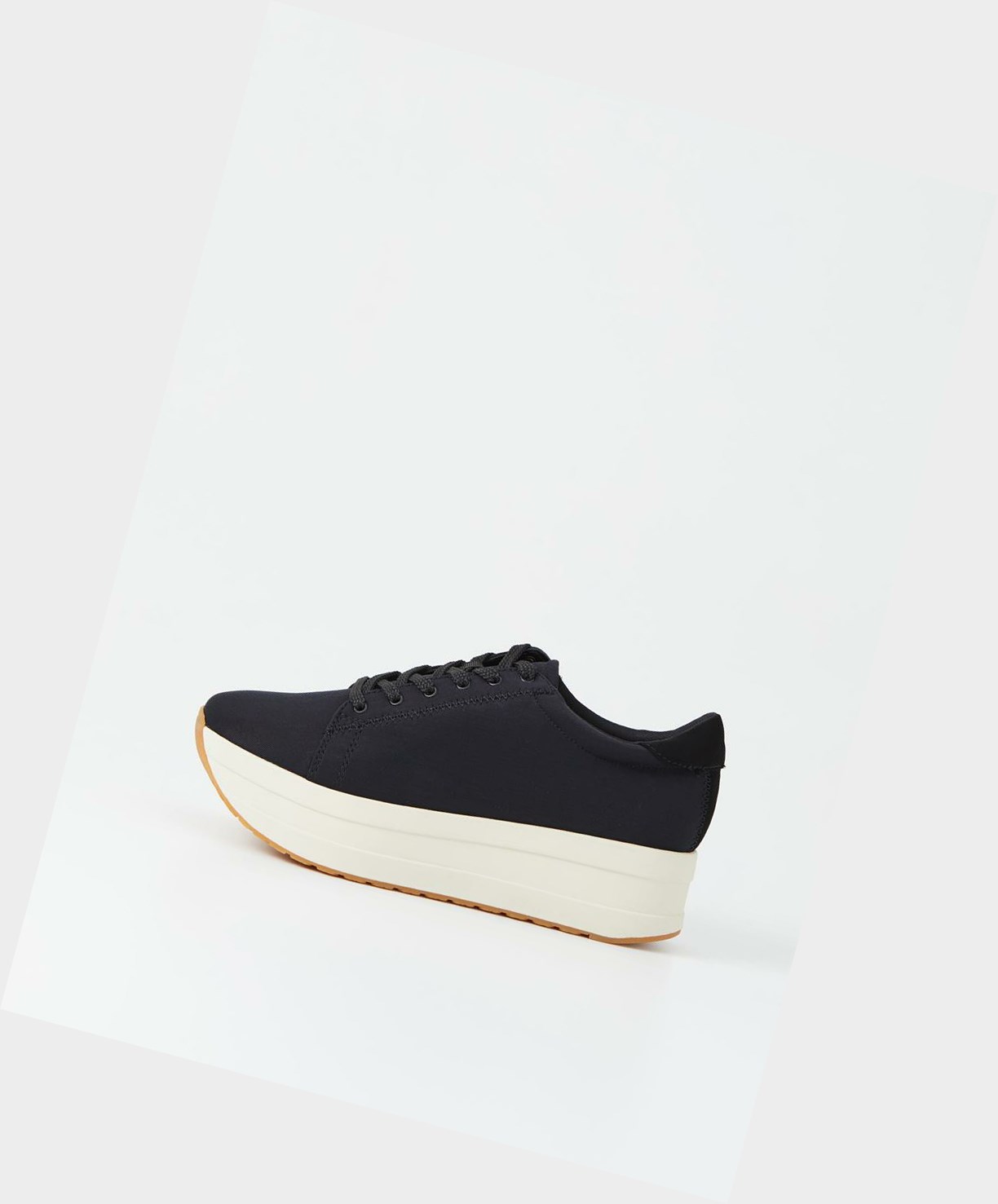 Women's Vagabond Casey Platform Sneakers Black | UBNVOC390