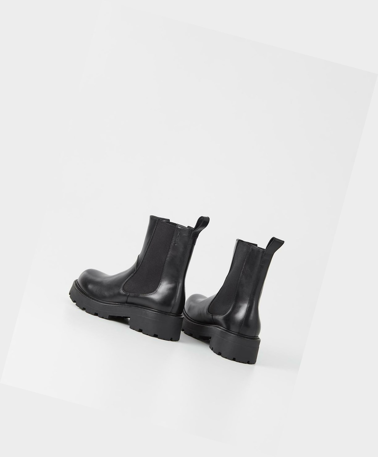 Women's Vagabond Cosmo 2.0 Chelsea Boots Black | RGLHJX430