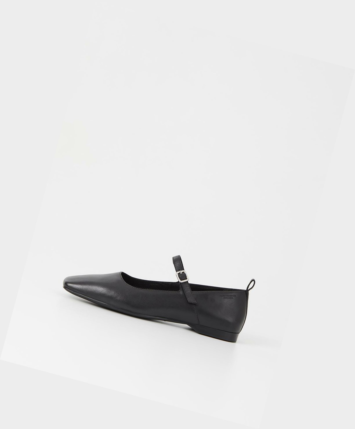 Women's Vagabond Delia Flats Black | MWRAUI956