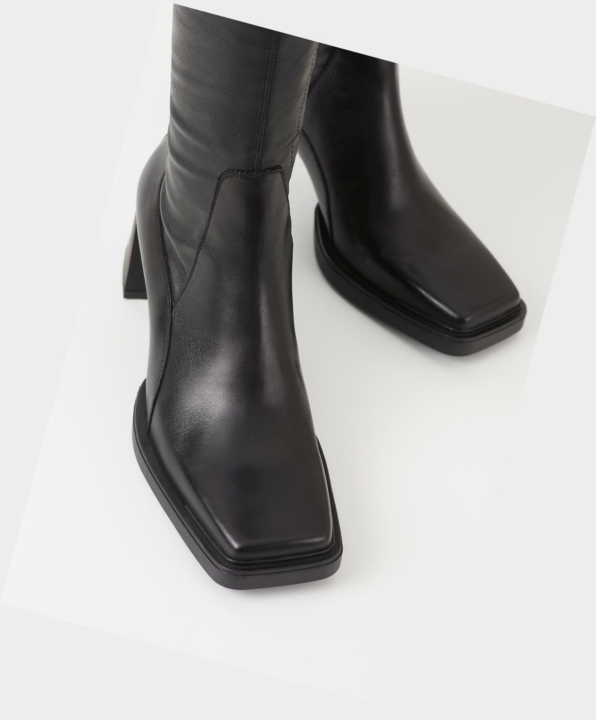 Women's Vagabond Edwina Tall Boots Black | HYFGPE239