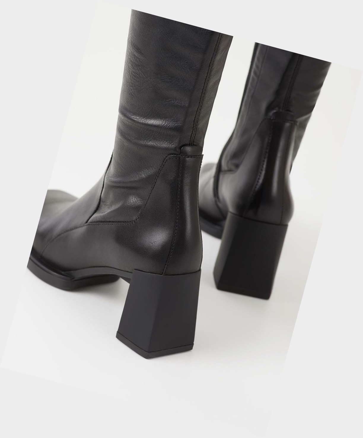 Women's Vagabond Edwina Tall Boots Black | HYFGPE239