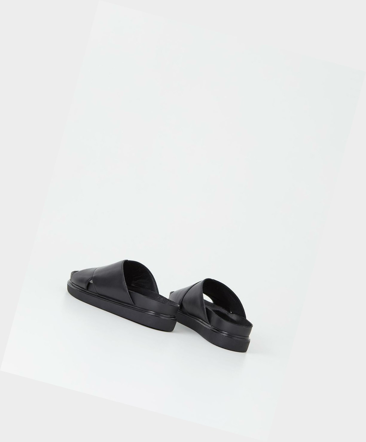 Women's Vagabond Erin Platform Sandals Black | MAFHYG835