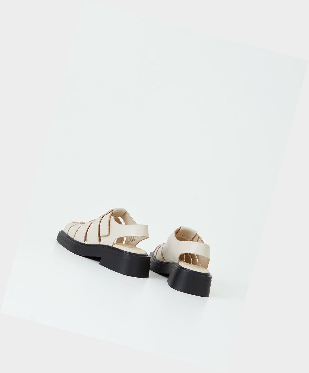 Women's Vagabond Eyra Platform Sandals White | TZCWIF956