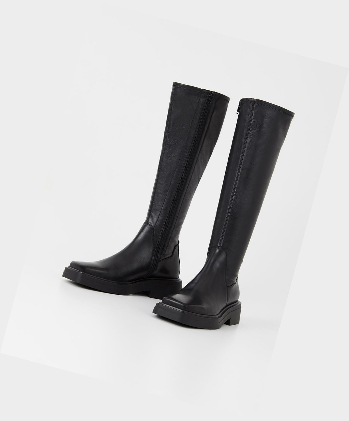 Women's Vagabond Eyra Tall Boots Black | IXUKMB569