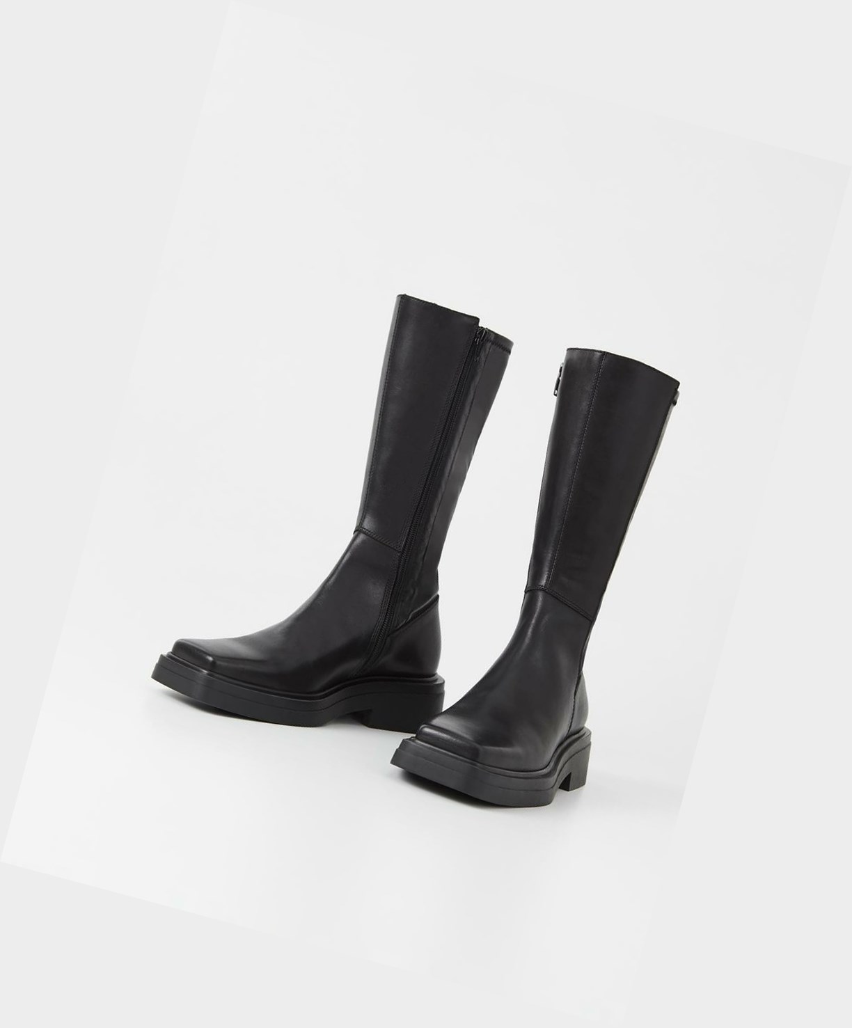 Women's Vagabond Eyra Tall Boots Black | SHZJWG509