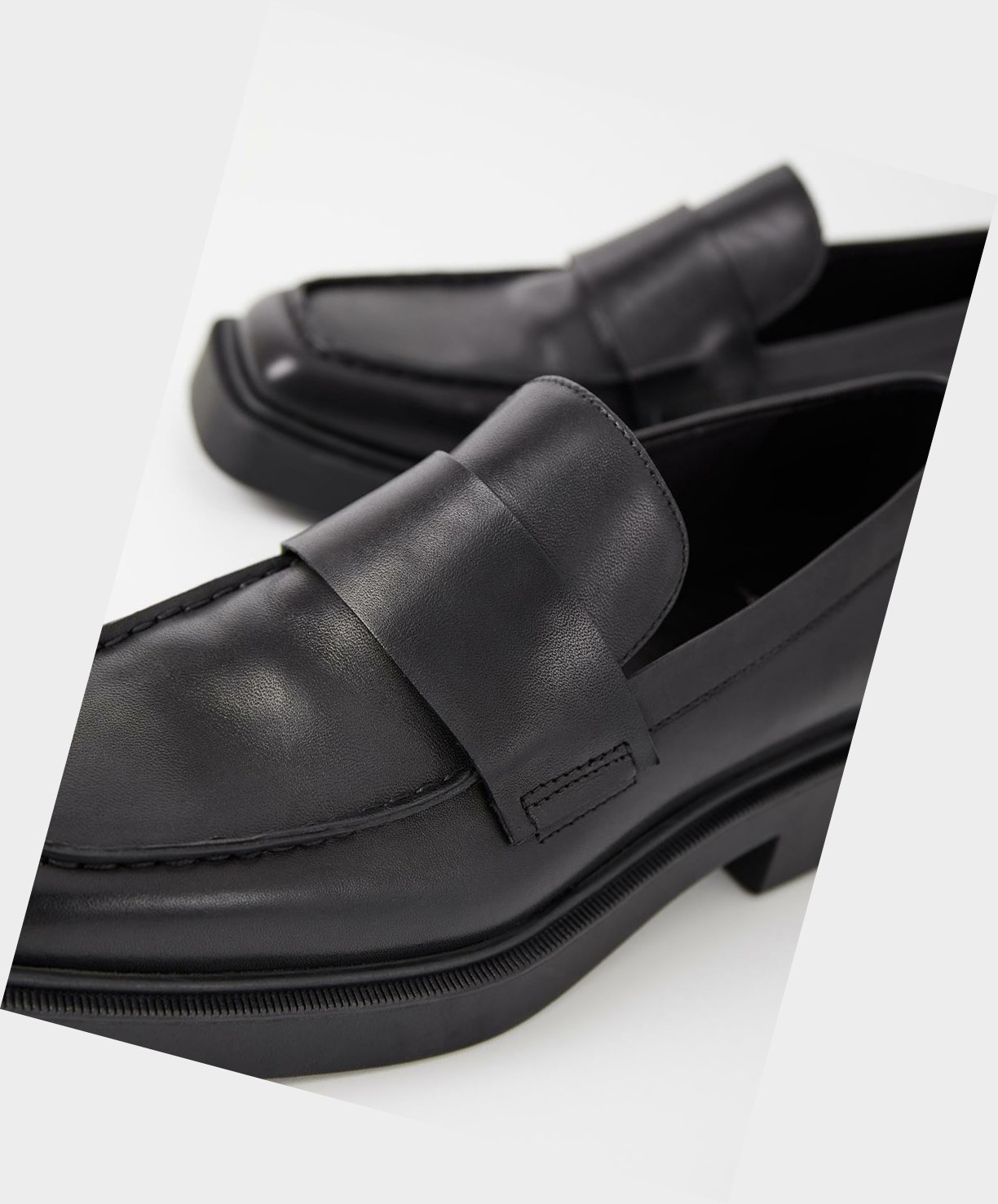 Women's Vagabond Jillian Loafers Black | NFLOQE528