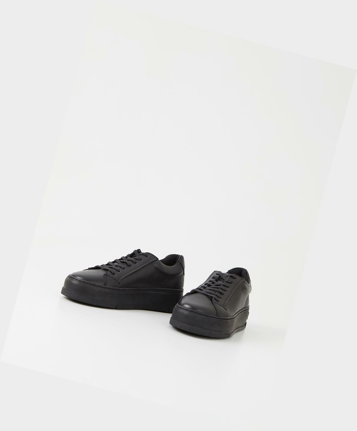 Women's Vagabond Judy Low Top Sneakers Black | FKICNB056