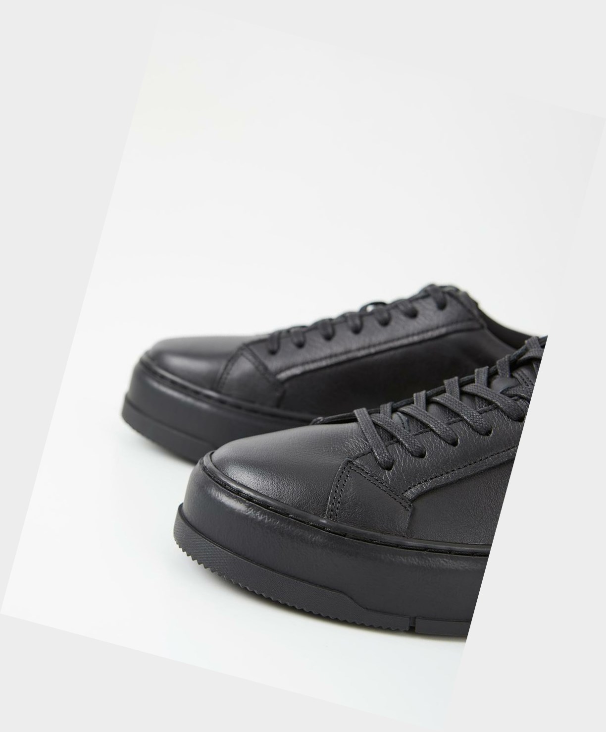 Women's Vagabond Judy Platform Sneakers Black | LKVYSP628