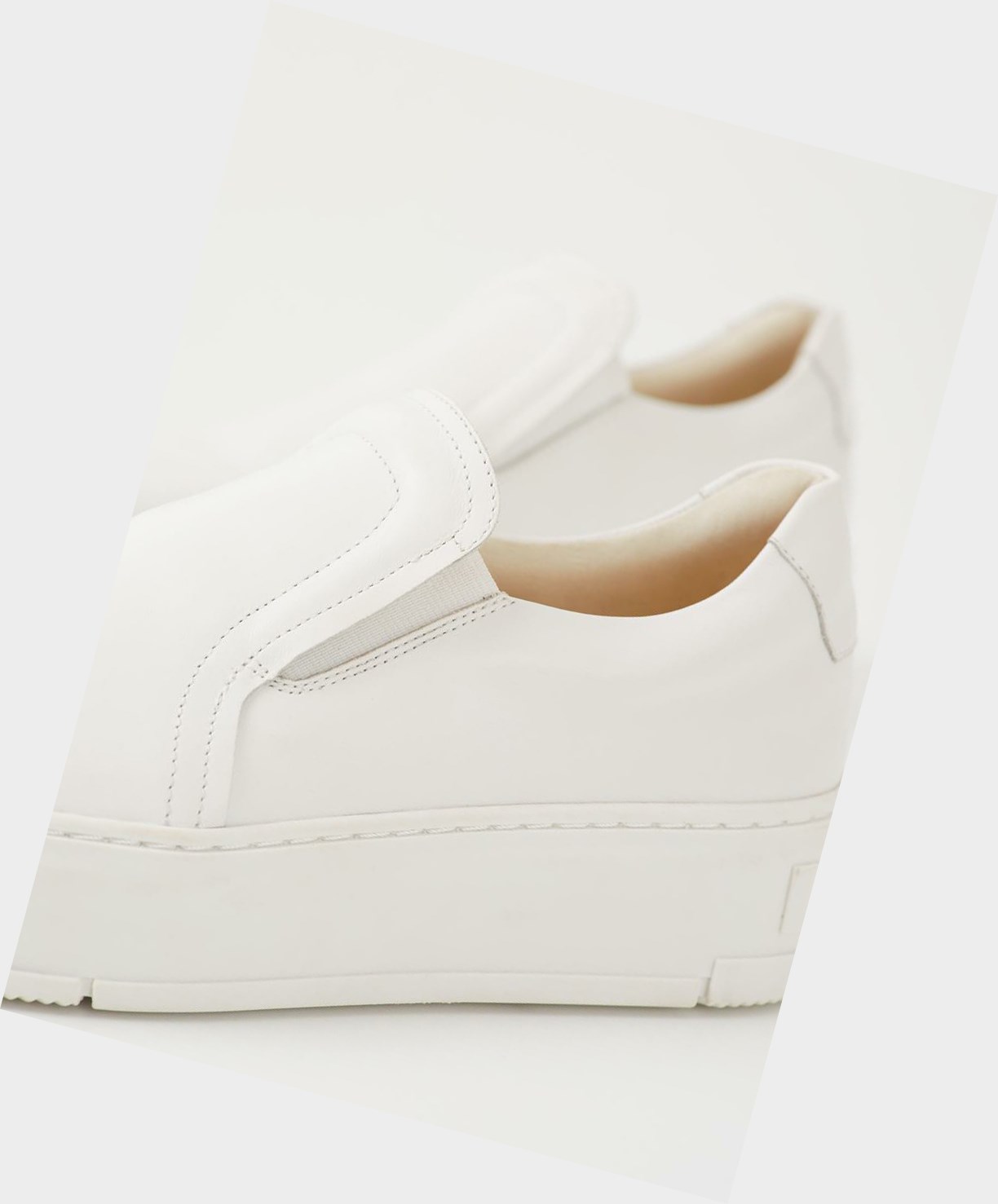 Women's Vagabond Judy Platform Sneakers White | MYGNHF853