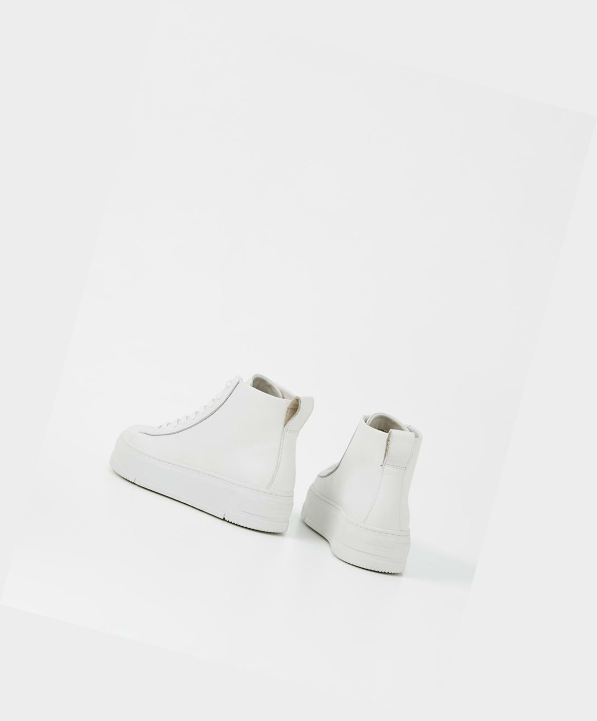 Women's Vagabond Judy Platform Sneakers White | URHPEG413