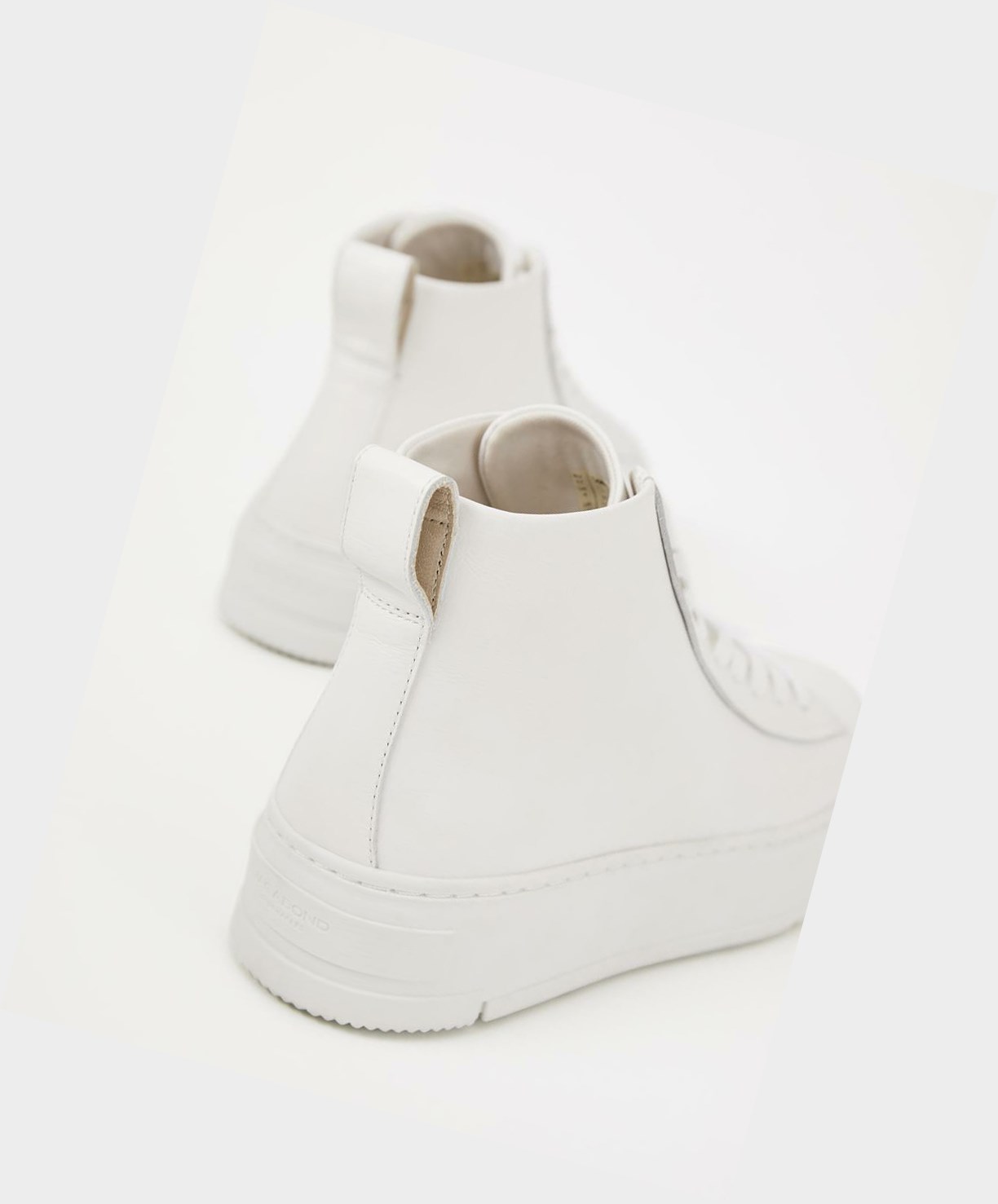 Women's Vagabond Judy Platform Sneakers White | URHPEG413