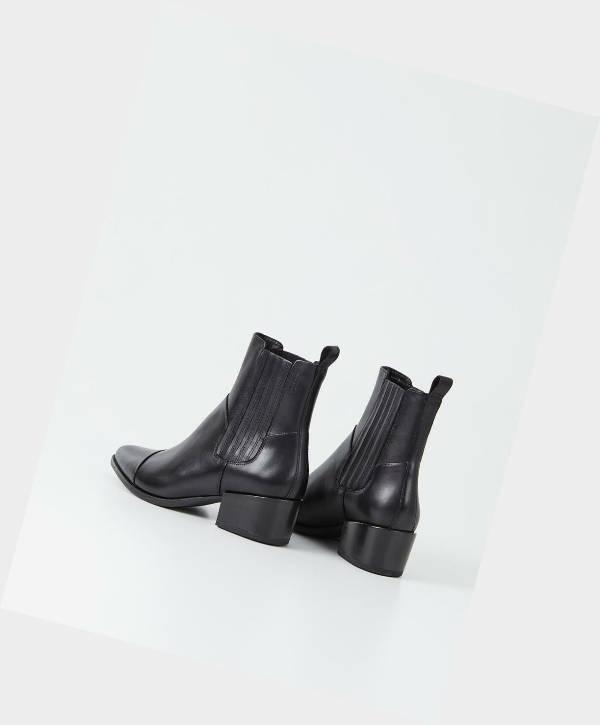 Women's Vagabond Marja Ankle Boots Black | QZXOLT826