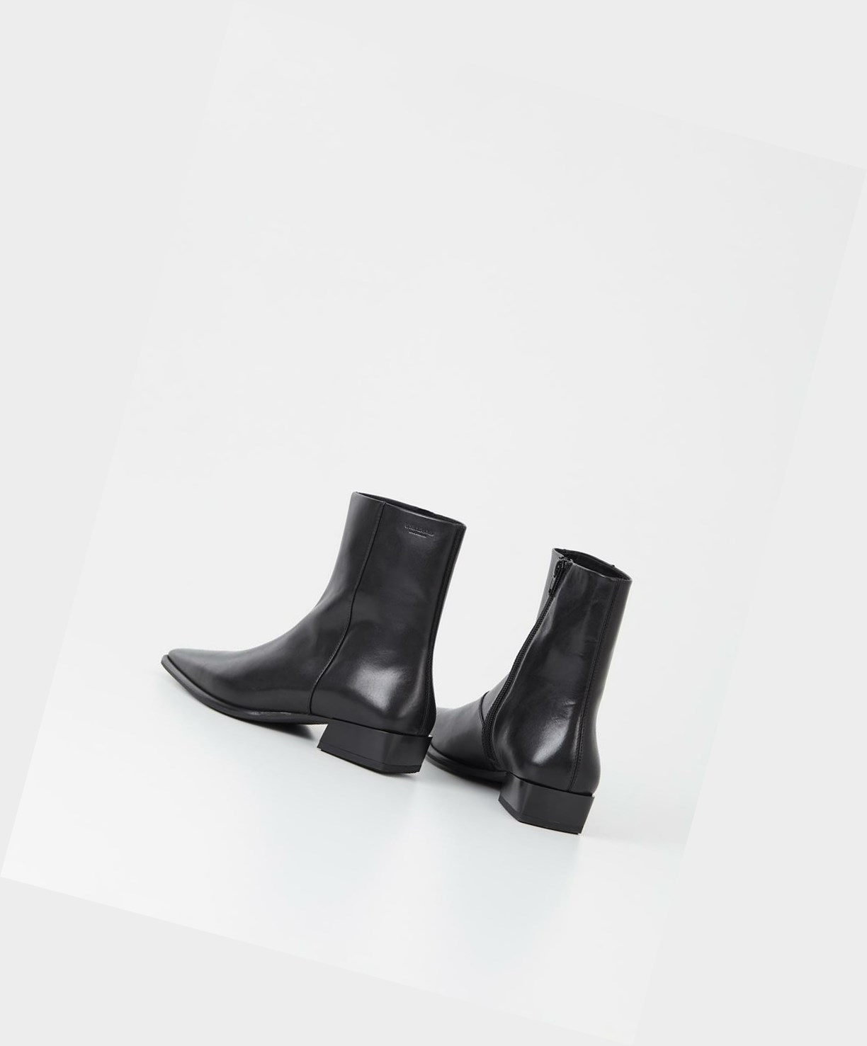 Women's Vagabond Nella Ankle Boots Black | AKSTPQ086