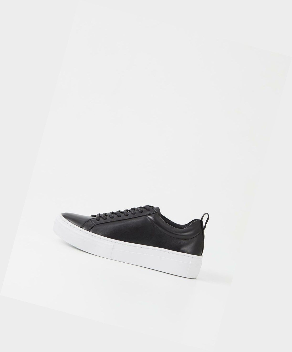 Women's Vagabond Zoe Platform Low Top Sneakers Black | HUOKWM891