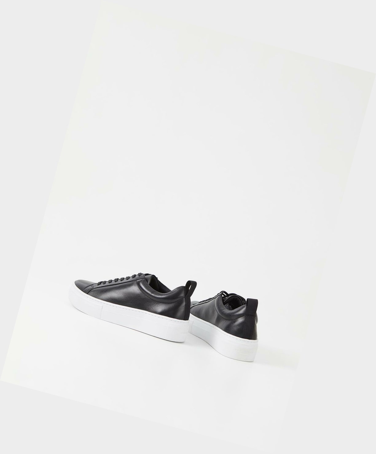 Women's Vagabond Zoe Platform Low Top Sneakers Black | HUOKWM891