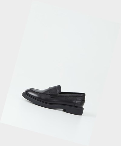 Women's Vagabond Alex W Loafers Black | KVQZHB185