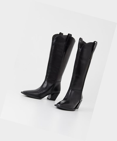 Women's Vagabond Alina Tall Boots Black | RTZCVL092