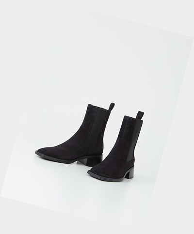 Women's Vagabond Blanca Chelsea Boots Black | DXPCIY897