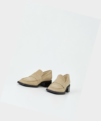 Women's Vagabond Blanca Loafers Beige | ISKLNP309