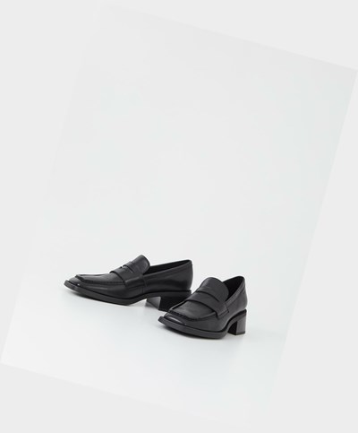 Women's Vagabond Blanca Loafers Black | NFRZCI280