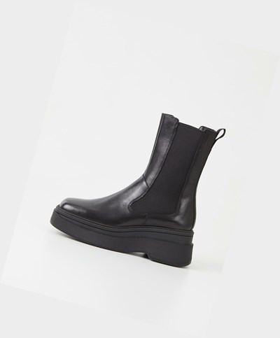 Women's Vagabond Carla Chelsea Boots Black | CBYMOI183