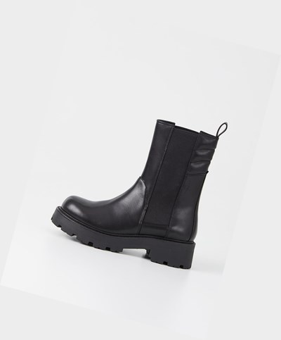 Women's Vagabond Cosmo 2.0 Chelsea Boots Black | ZVGSRP561