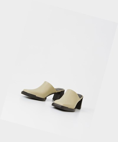 Women's Vagabond Edwina Mules Beige | KZWBOU604