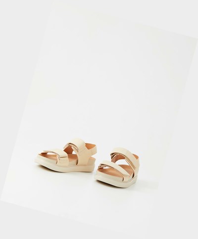 Women's Vagabond Erin Platform Sandals White | NJEIUD961