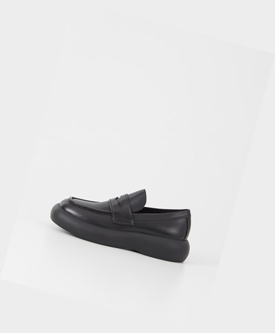 Women's Vagabond Janick Loafers Black | KIDLBP124