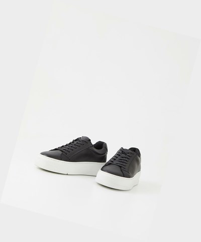 Women's Vagabond Judy Low Top Sneakers Black | SYERKI896