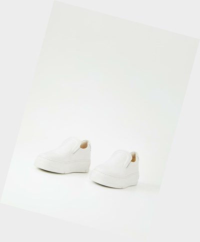 Women's Vagabond Judy Platform Sneakers White | MYGNHF853