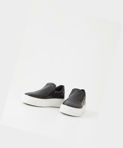 Women's Vagabond Judy Slip On Sneakers Black | VQWDTP475