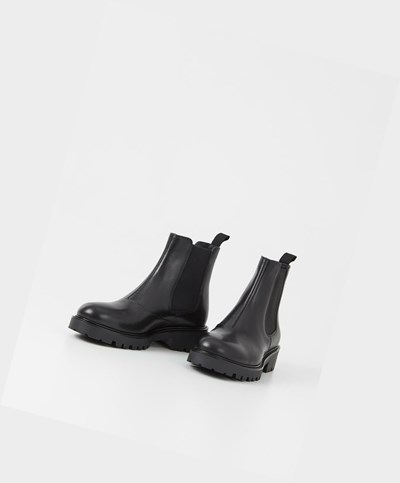 Women's Vagabond Kenova Chelsea Boots Black | KIMWAG937