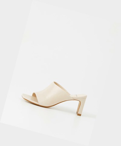 Women's Vagabond Luisa Heels Sandals White | ZBUHEN625