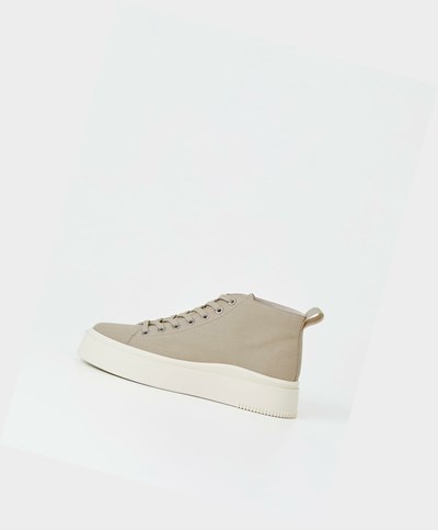 Women's Vagabond Stacy Platform Sneakers Beige | JOVWGR938