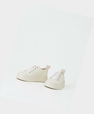 Women's Vagabond Stacy Platform Sneakers White | TPJBKA752